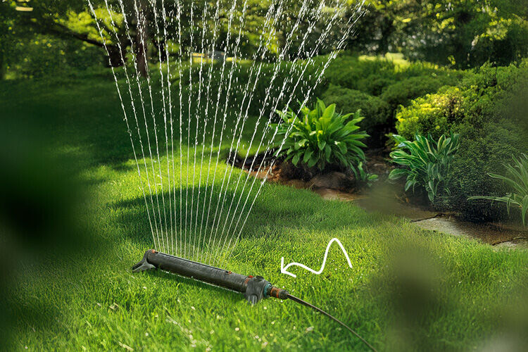 Je tuin slim water geven.